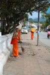 琅勃拉邦的僧侣